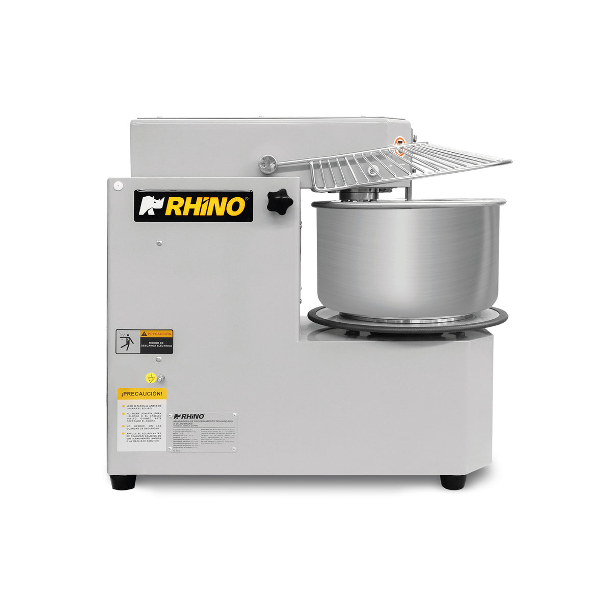Amasadora De Harina Rhino Amasa-20pro Motor Potente 1.5 Hp
