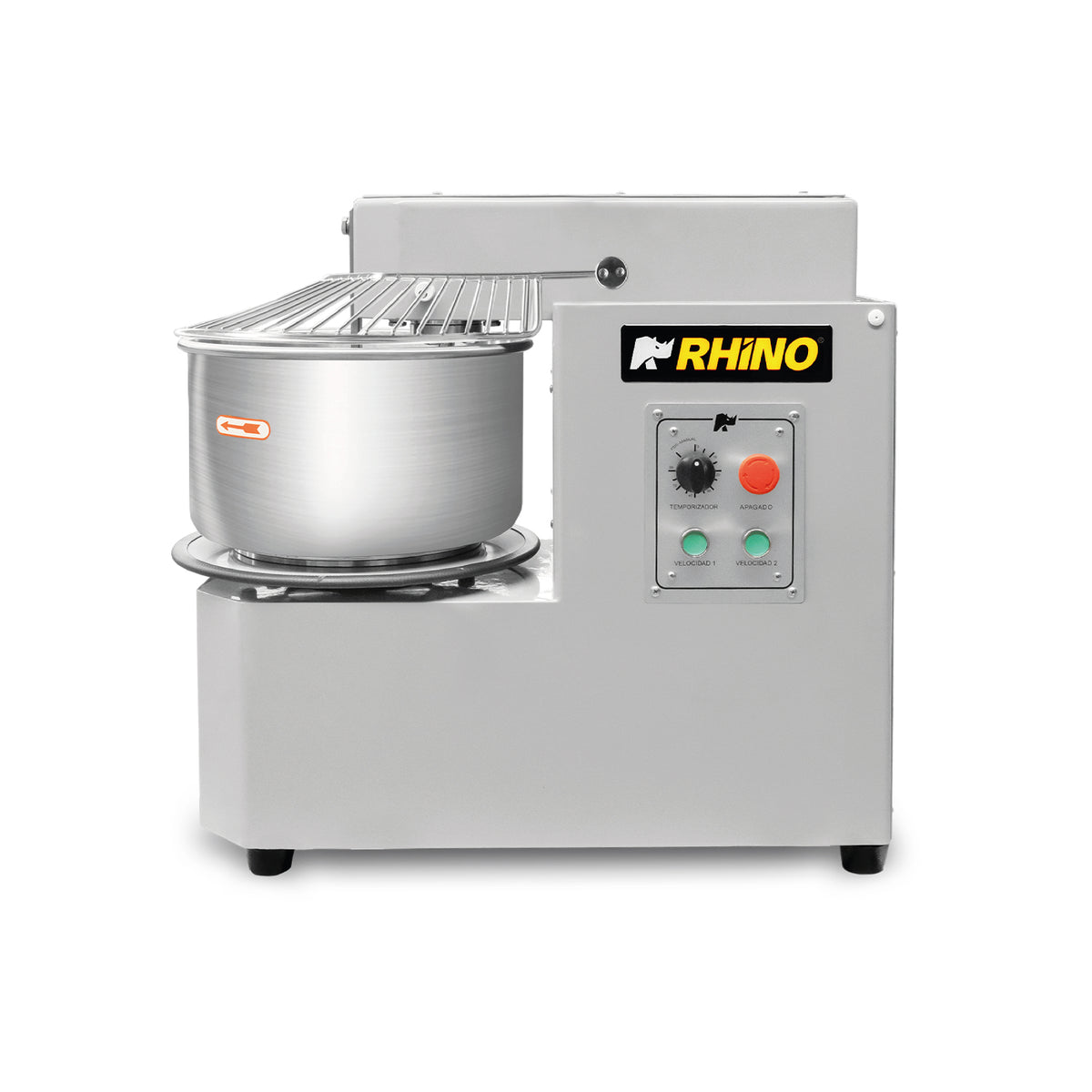 Amasadora De Harina Rhino Amasa-20pro Motor Potente 1.5 Hp