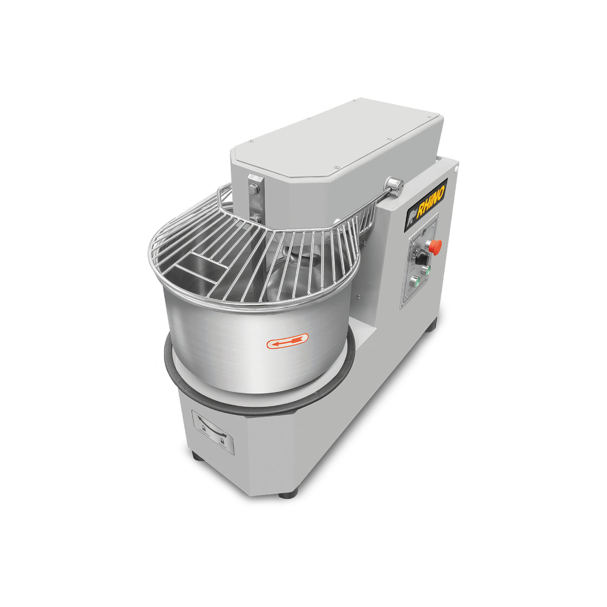 Amasadora De Harina Rhino Amasa-20pro Motor Potente 1.5 Hp