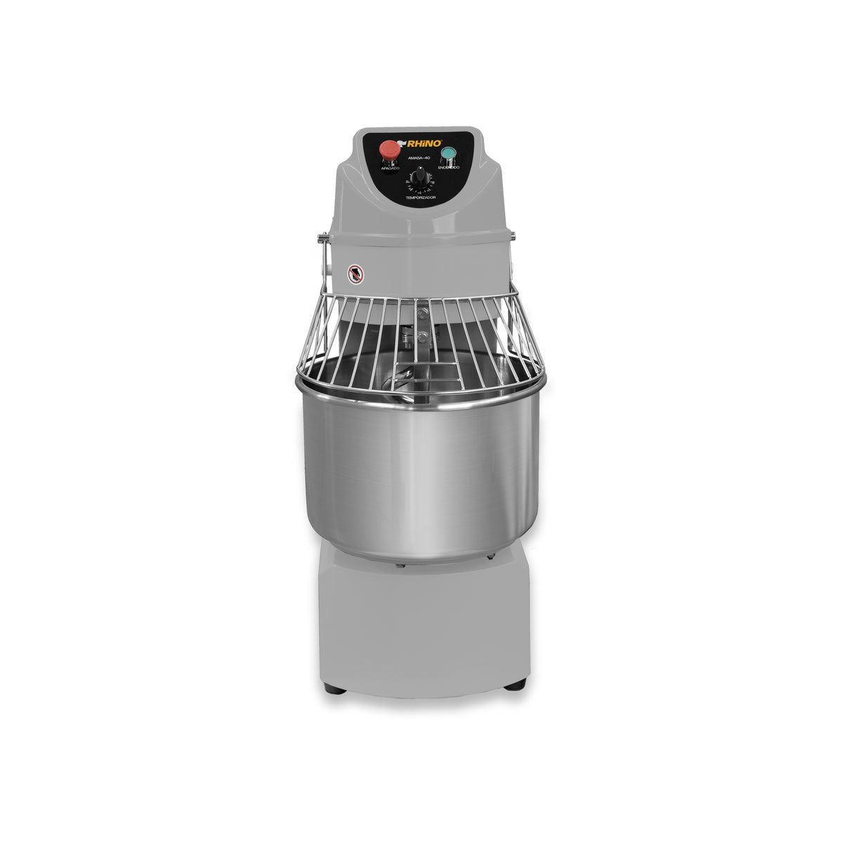 Amasadora Rhino Amasa-40 40 Litros Acero Inoxidable