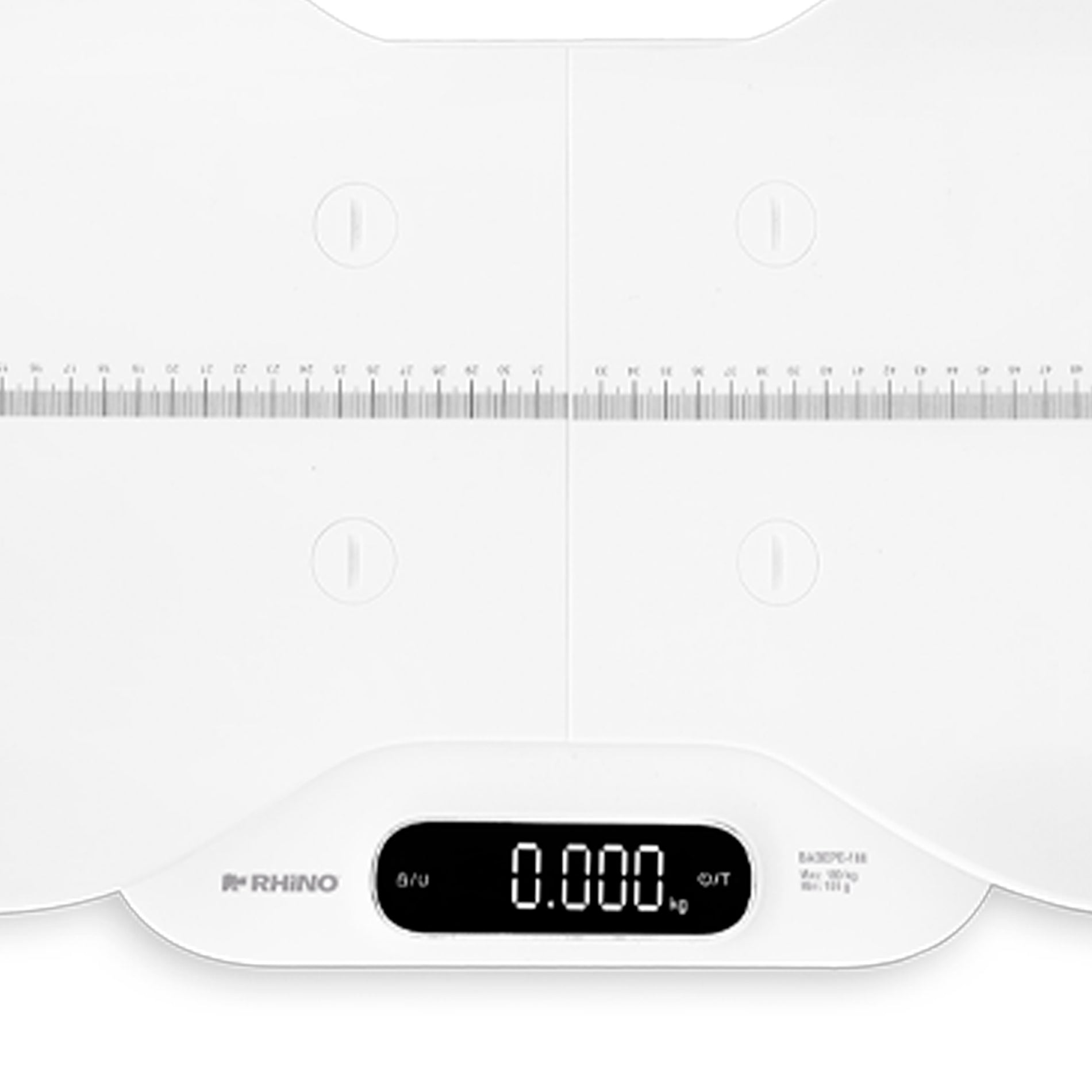 Báscula Para Bebés Y Adultos 180 Kg Rhino Babepe-180