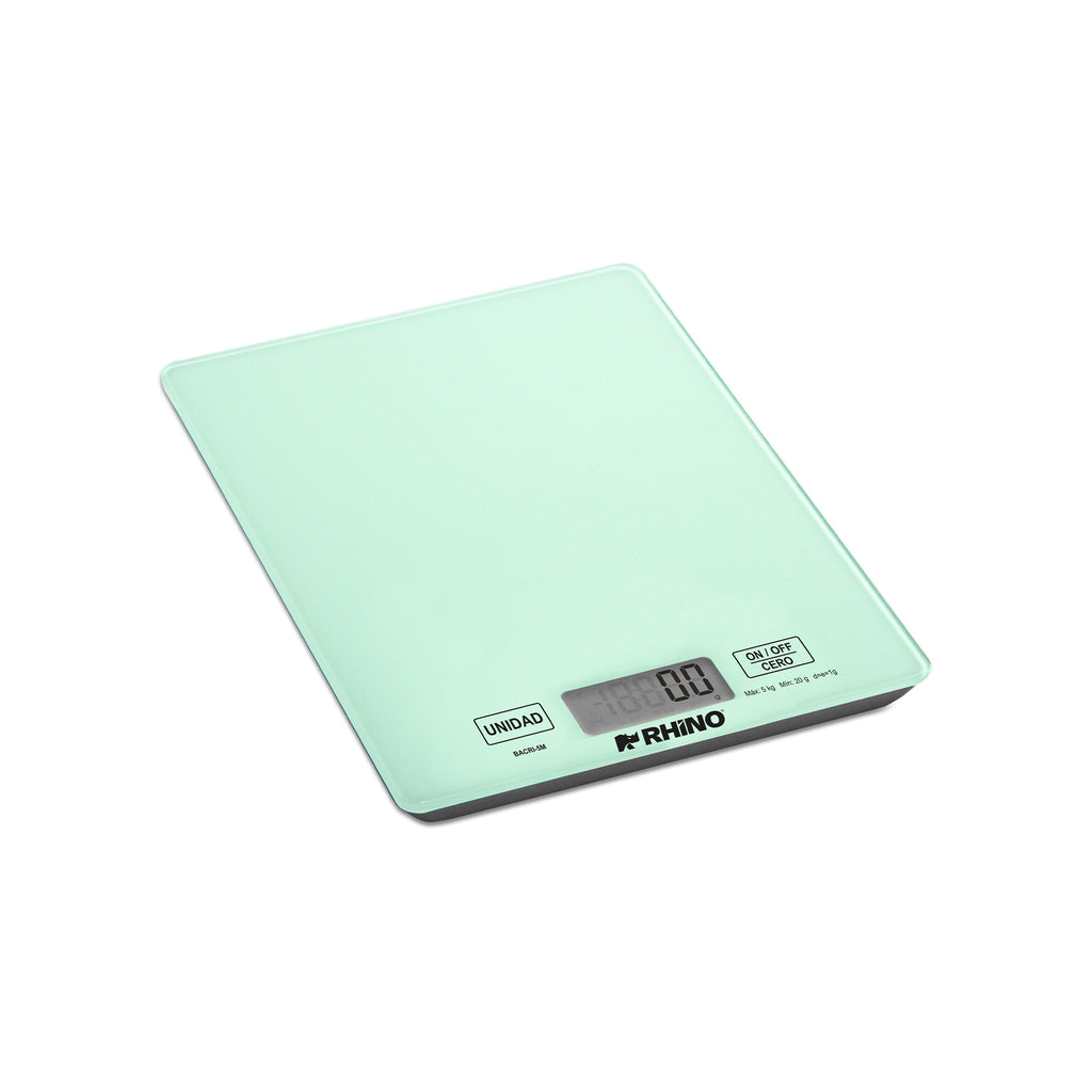 Bascula Digital Rhino De Cocina Bacri-5m 5kg Cristal Touch