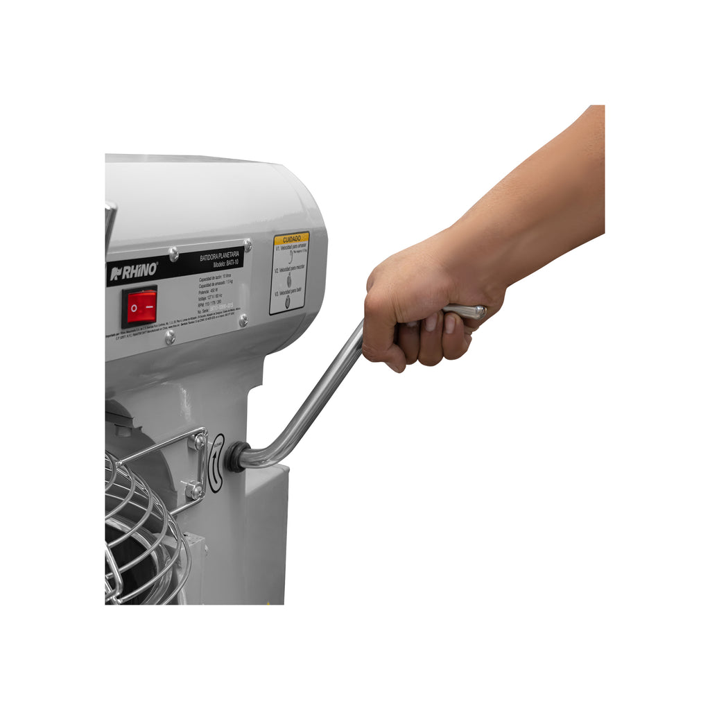 Batidora Planetaria Comercial 10lts Rhino Bati-10