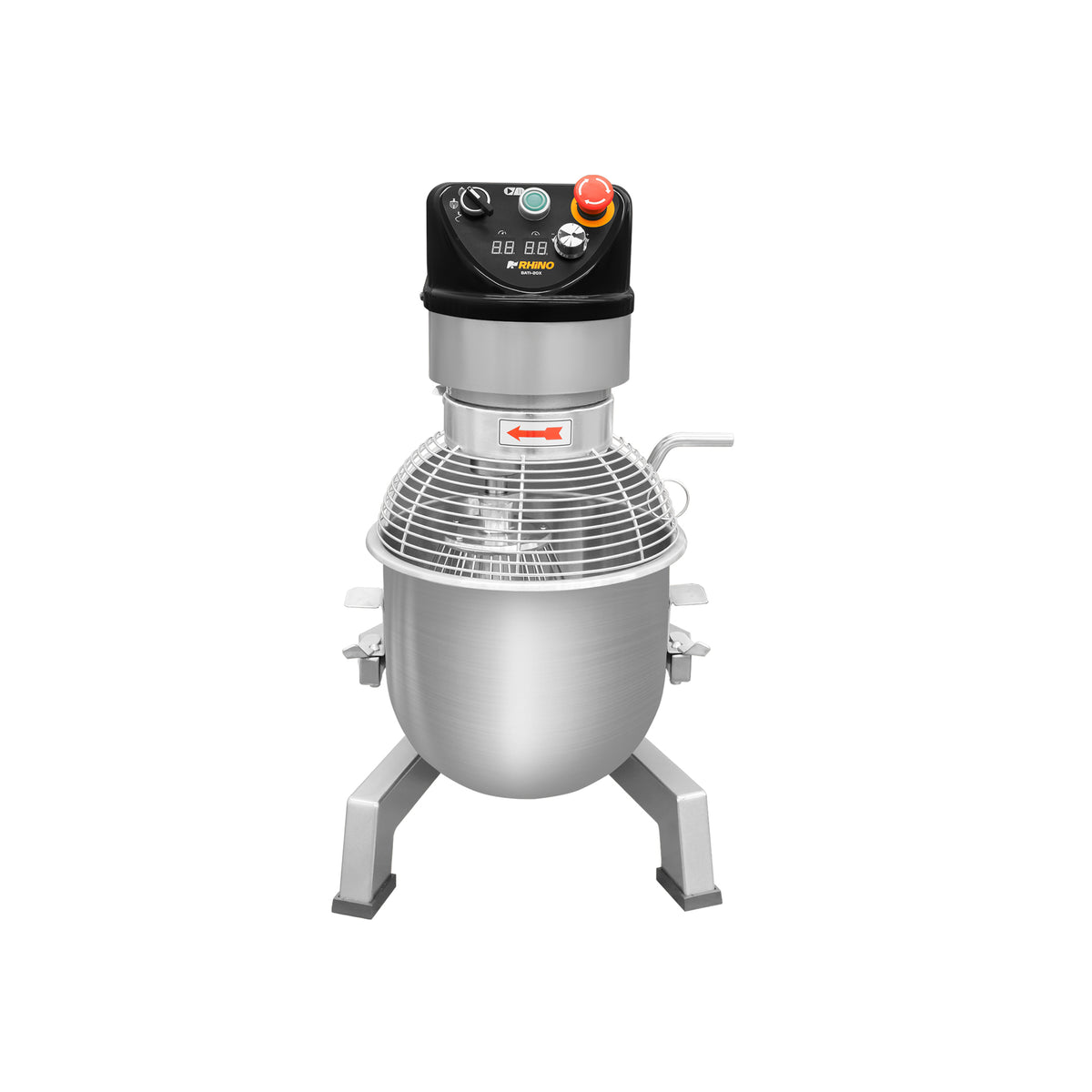 Batidora Planetaria Industrial Rhino Bati-20x Amasado 5kg