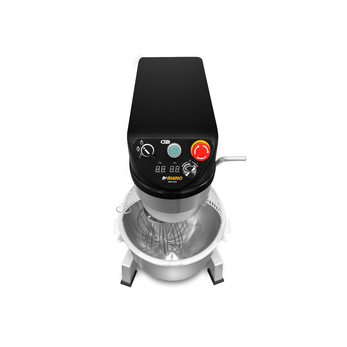 Batidora Planetaria Industrial Rhino Bati-20x Amasado 5kg