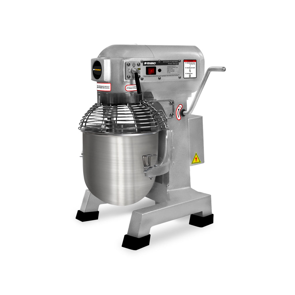 Batidora Industrial Rhino 20 Litros Bati-20 Color Gris