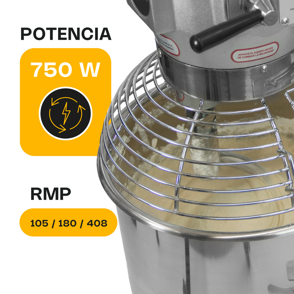Batidora Industrial Planetaria 30 Litros Bati-30 Rhino