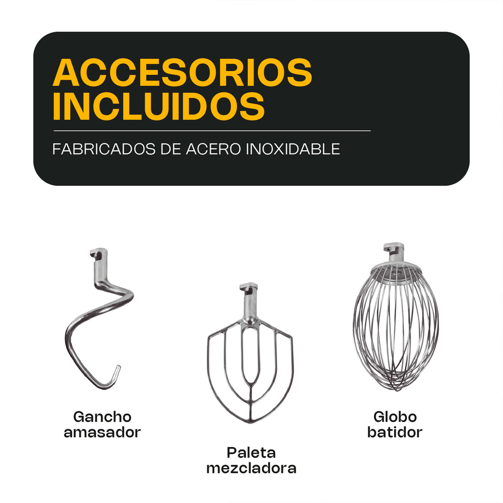 Batidora Industrial Planetaria 30 Litros Bati-30 Rhino