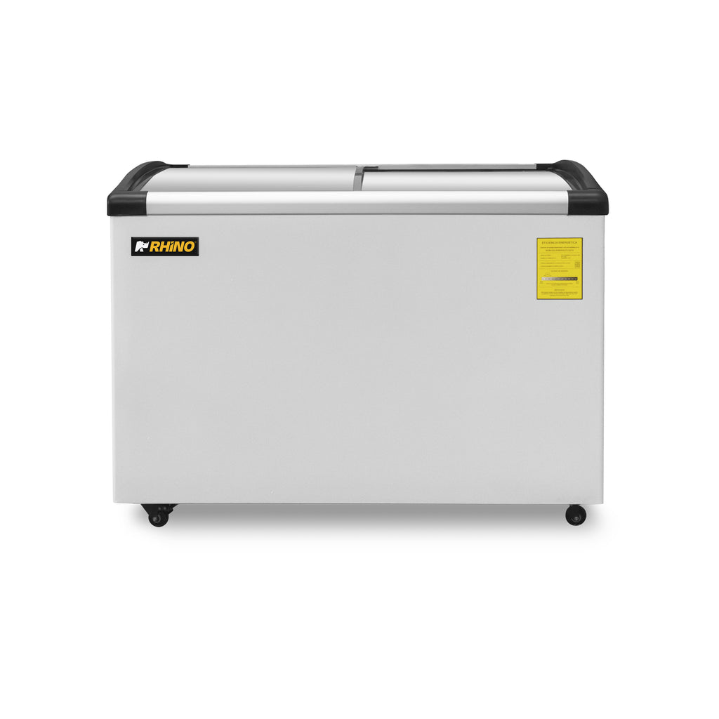 Congelador Tapa Cristal Curvo Congecri-10c 10pies Rhino