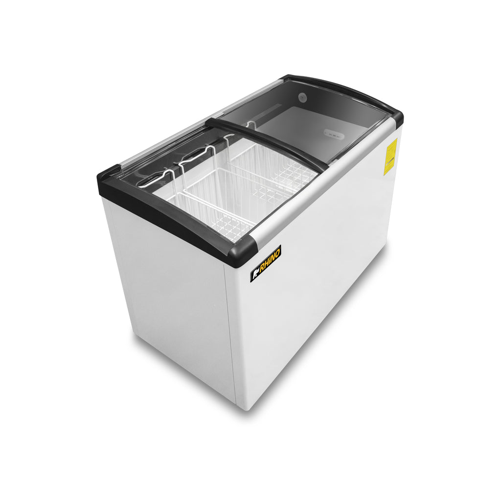 Congelador Tapa Cristal Curvo Congecri-10c 10pies Rhino