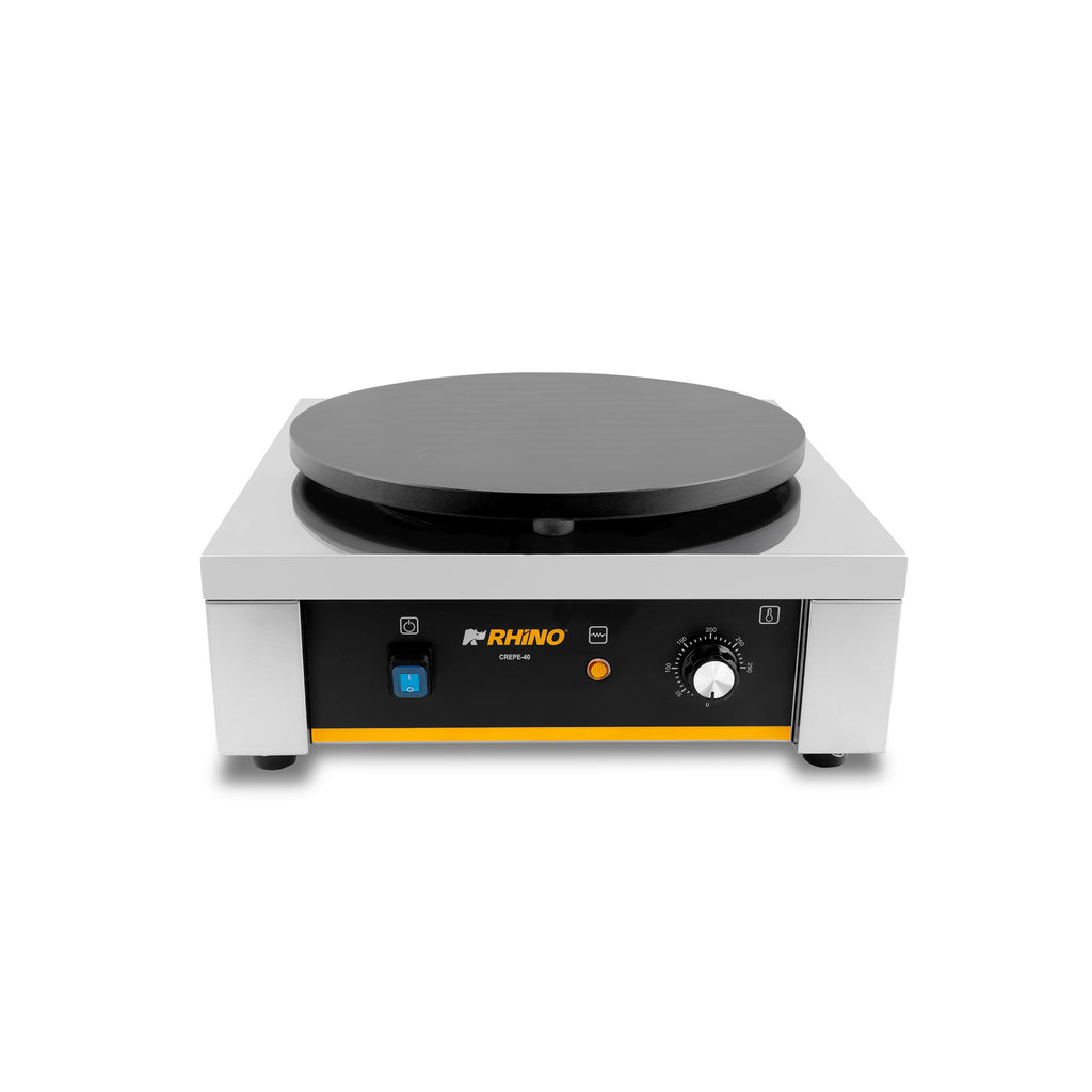 Crepera Eléctrica Rhino Crepe-40 2200w Termostato Ajustable