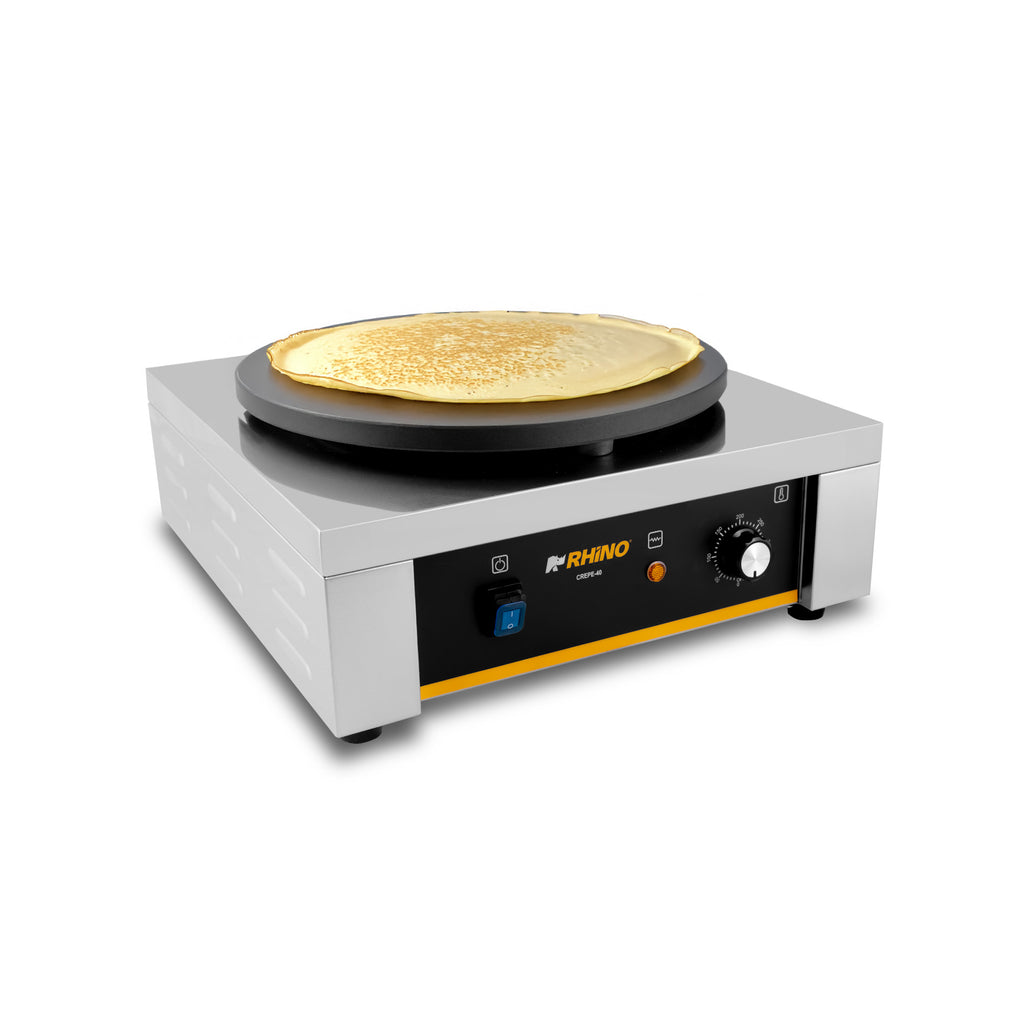 Crepera Eléctrica Rhino Crepe-40 2200w Termostato Ajustable