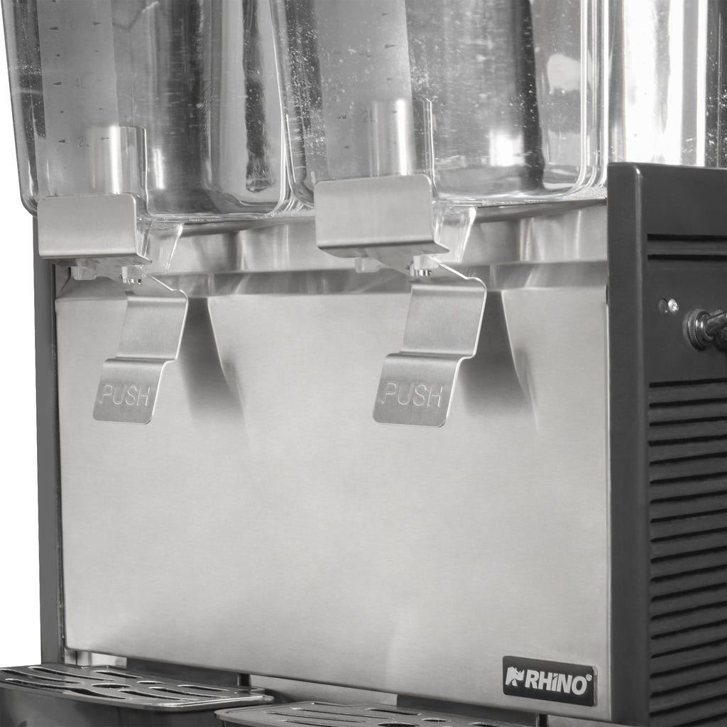Dispensador Bebidas Frías Disbef-2t 2 Tanques De 18 Lt Rhino