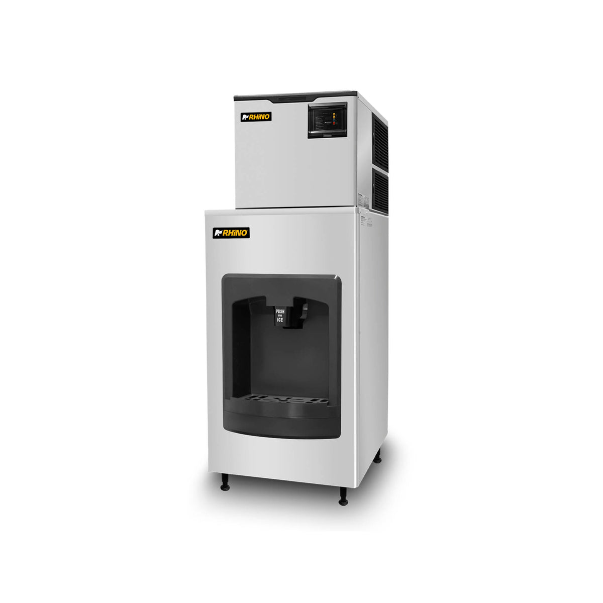 Dispensador De Hielo Comercial 60kg Dishi-60 Rhino