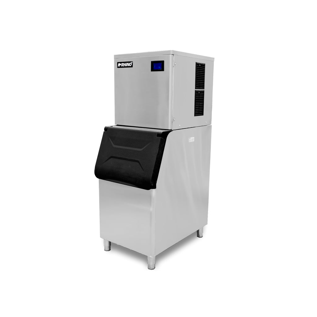 Fábrica De Hielo Rhino 200kg/día Acero Inoxidable Fahiel-200