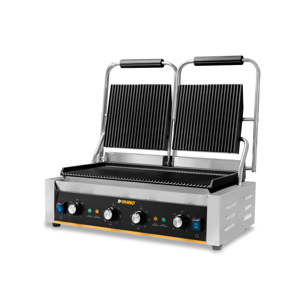 Plancha Panini Doble Parilla Planpa-3600 Rhino