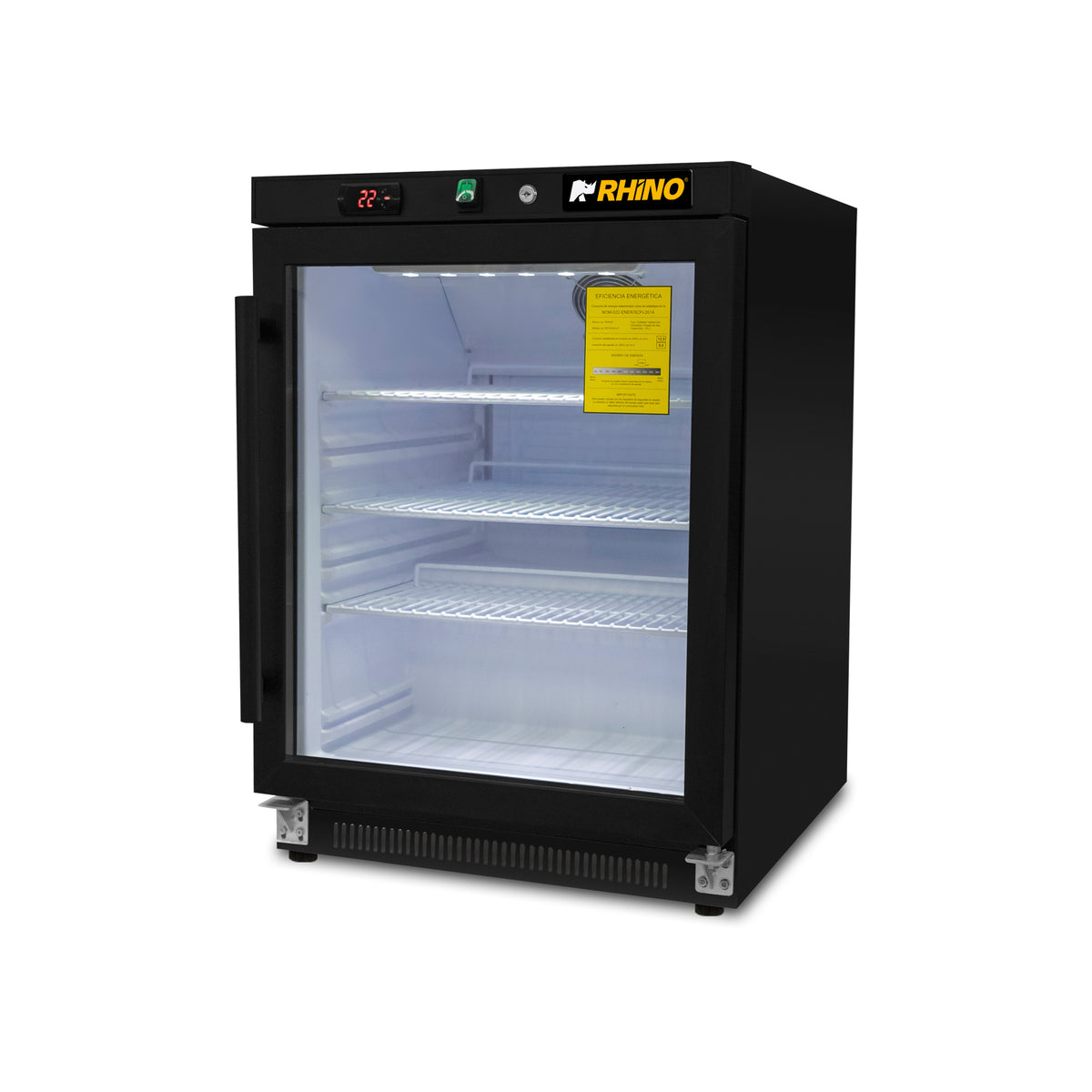 Rhino REVEAB-4C - Negro - 94.5 L 60 cm
