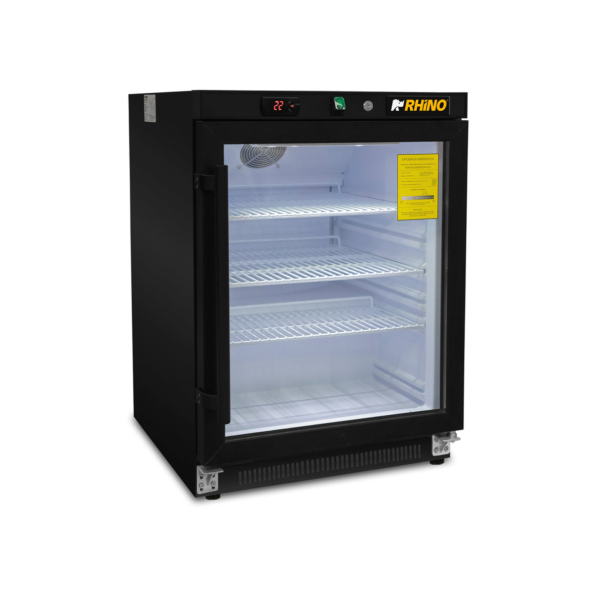 Rhino REVEAB-4C - Negro - 94.5 L 60 cm