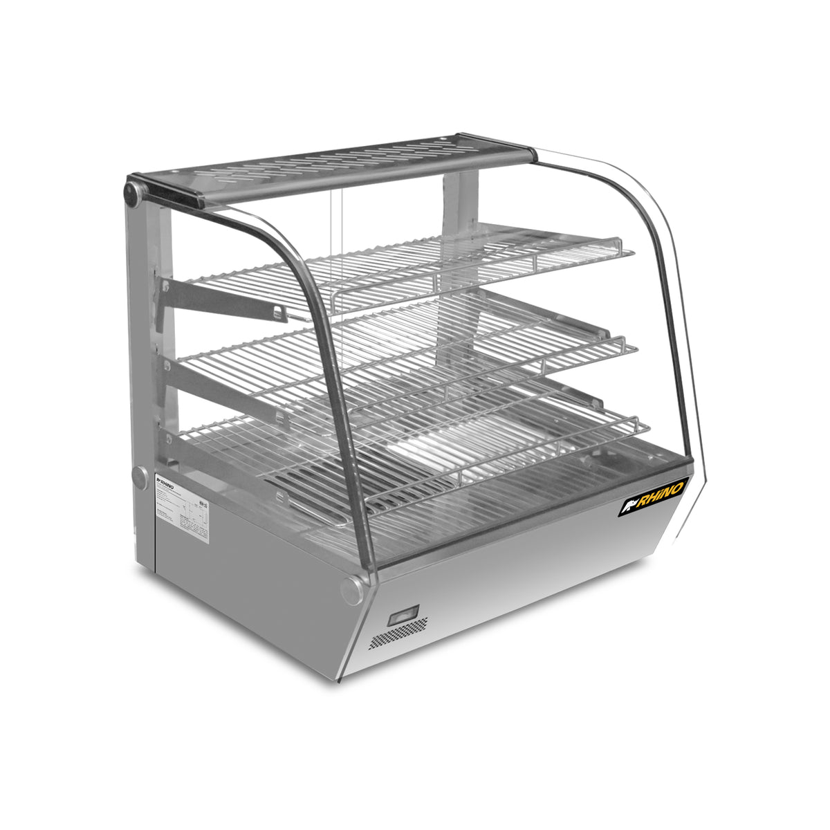 Vitrina caliente de mostrador Rhino VICAMO-160L