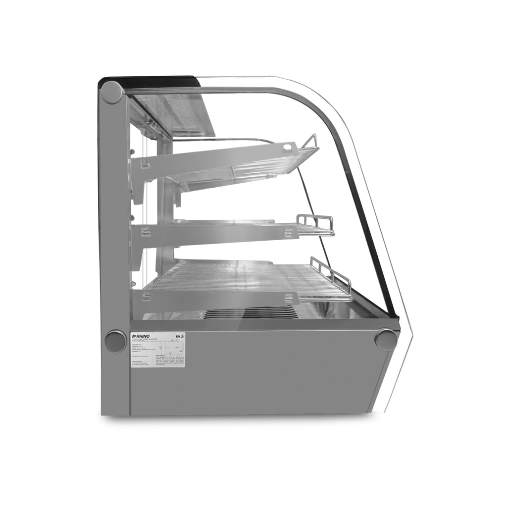 Vitrina caliente de mostrador Rhino VICAMO-160L
