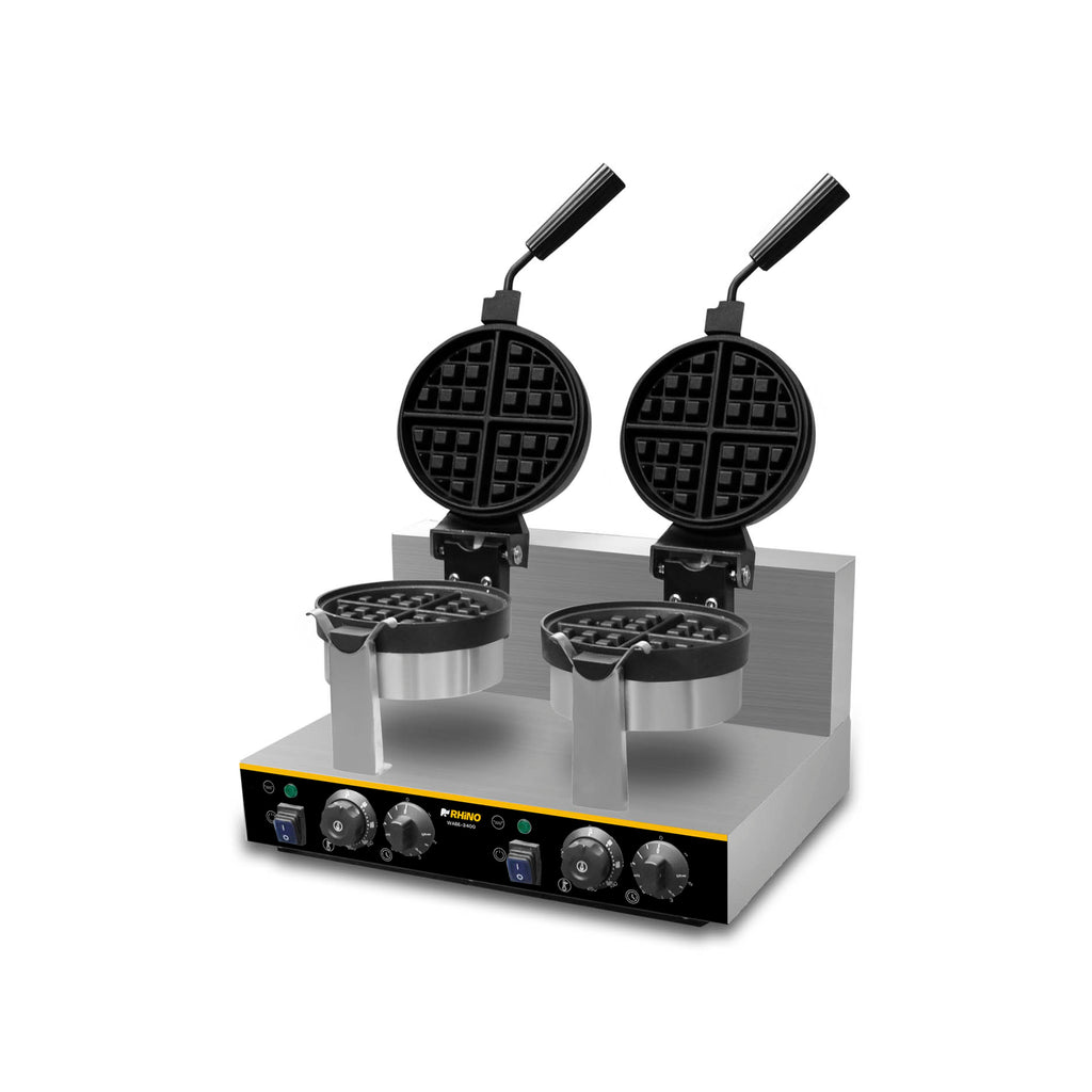 Waflera Belga Giratoria Doble Wabe-2400 Rhino