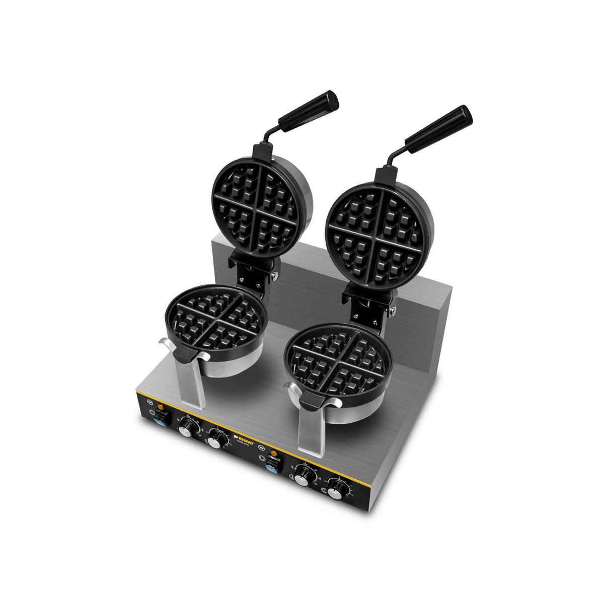 Waflera Belga Giratoria Doble Wabe-2400 Rhino