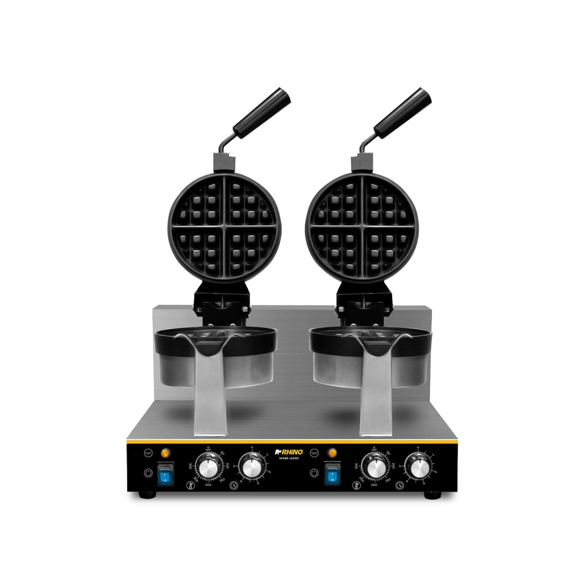 Waflera Belga Giratoria Doble Wabe-2400 Rhino