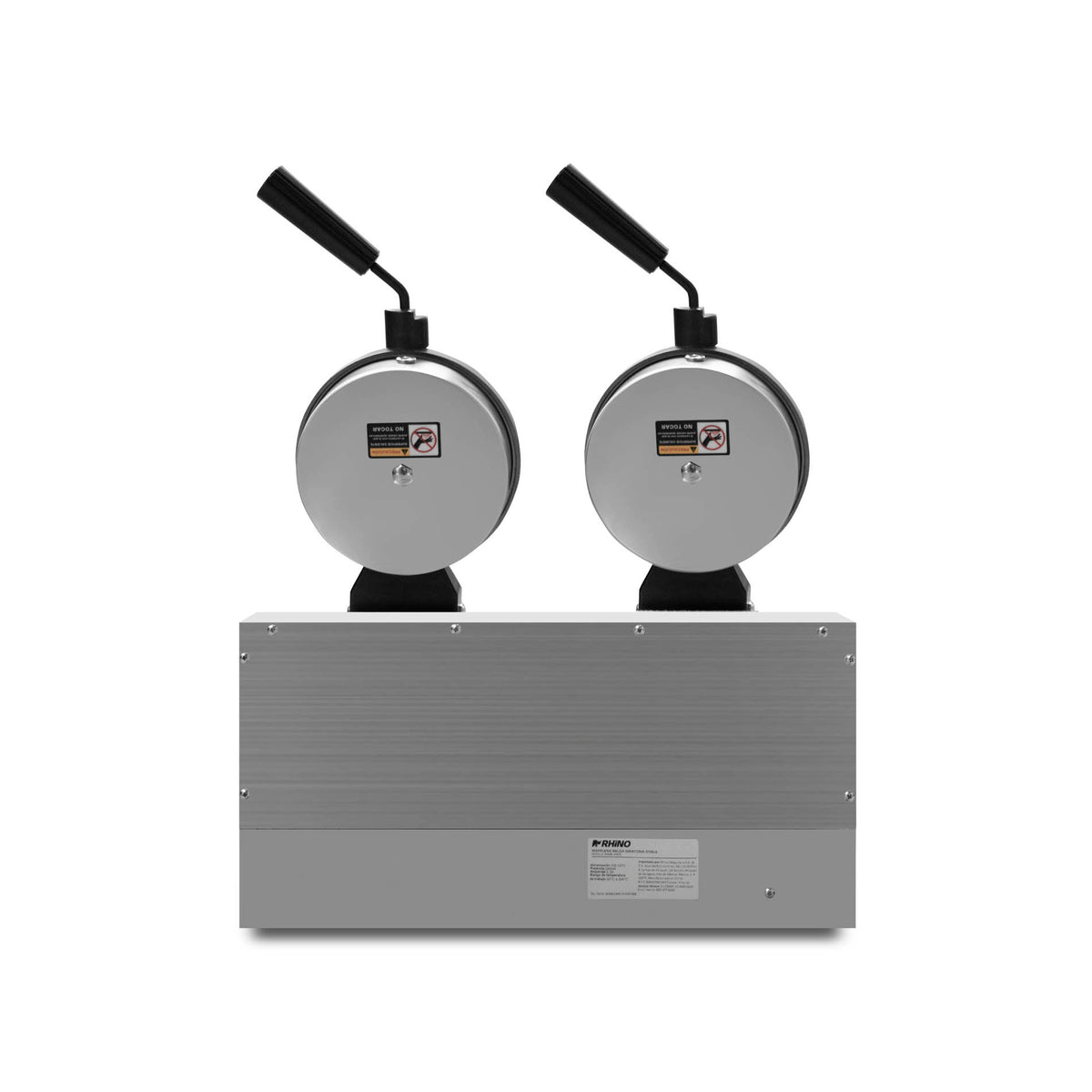 Waflera Belga Giratoria Doble Wabe-2400 Rhino