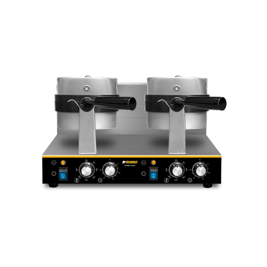 Waflera Belga Giratoria Doble Wabe-2400 Rhino